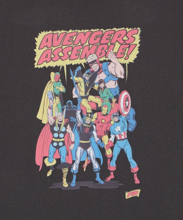 WEGO 【ユニセックス着用ITEM/SMLサイズ展開】MARVELグラフィックT（S） 柄4