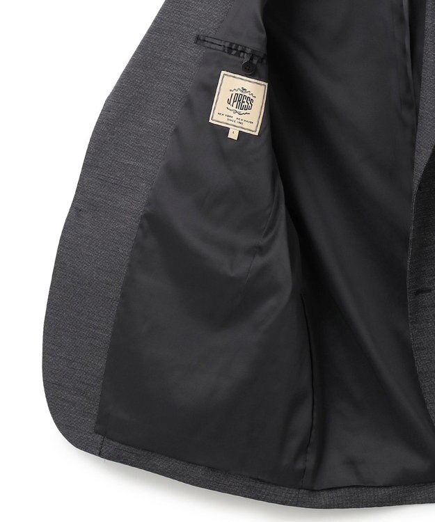 J.PRESS MEN 【セットアップ対応】イージークリアジャージ ジャケット グレー系