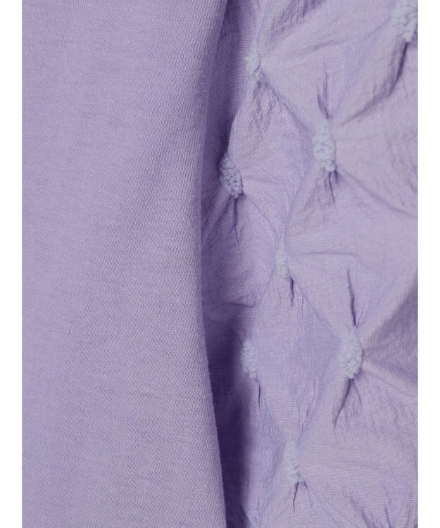 Green Parks ・ＳＵＧＡＲ　ＳＰＯＯＮ　フハクドットスリーブＴＥＥ Lavender