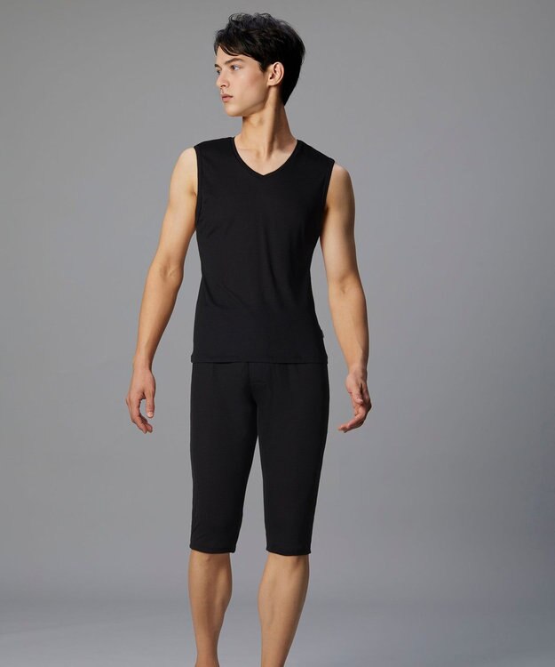 WACOAL MEN インナー　【ムレからの解放】　吸放湿性　吸汗速乾　通気性　ノースリーブ　/ブロス　GL3311 ブラック