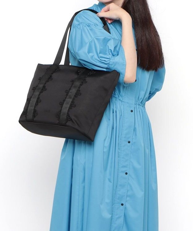 ANNA SUI タフィ トートバッグ（大） クロ