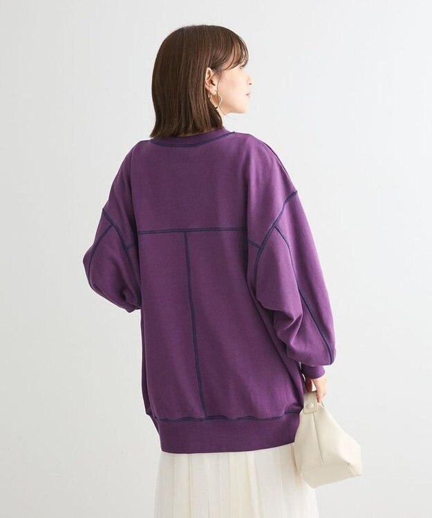 Green Parks ・ＳＵＧＡＲ　ＳＰＯＯＮ　カラーｓｔスウェット Purple