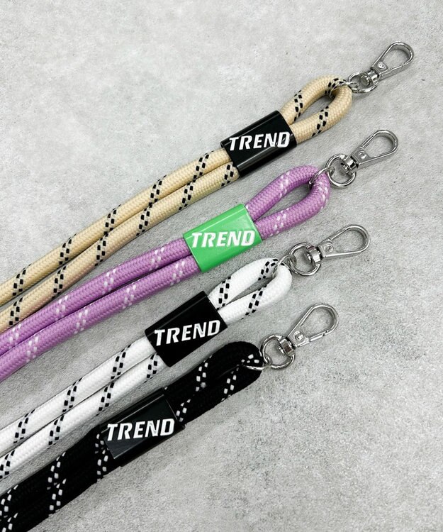 WEGO ロープハンドストラップ ブラック