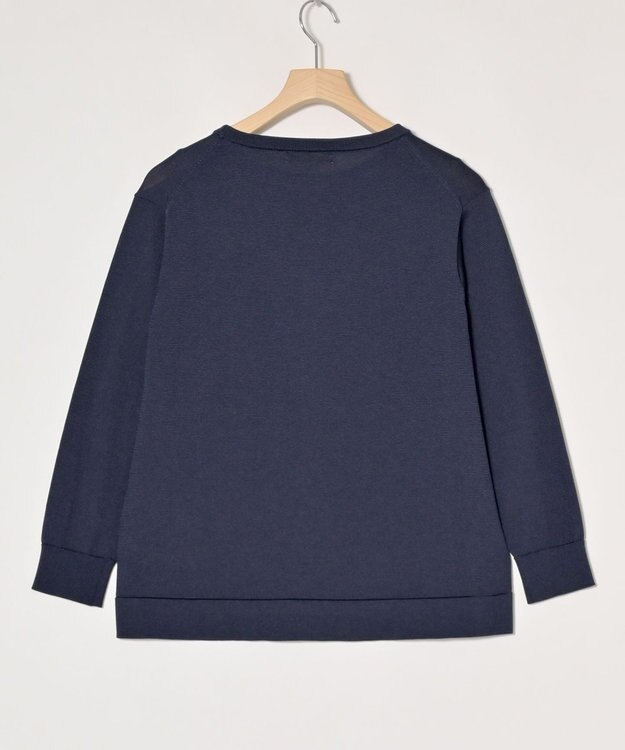 ONWARD Reuse Park 【組曲】ニット春夏 ネイビー