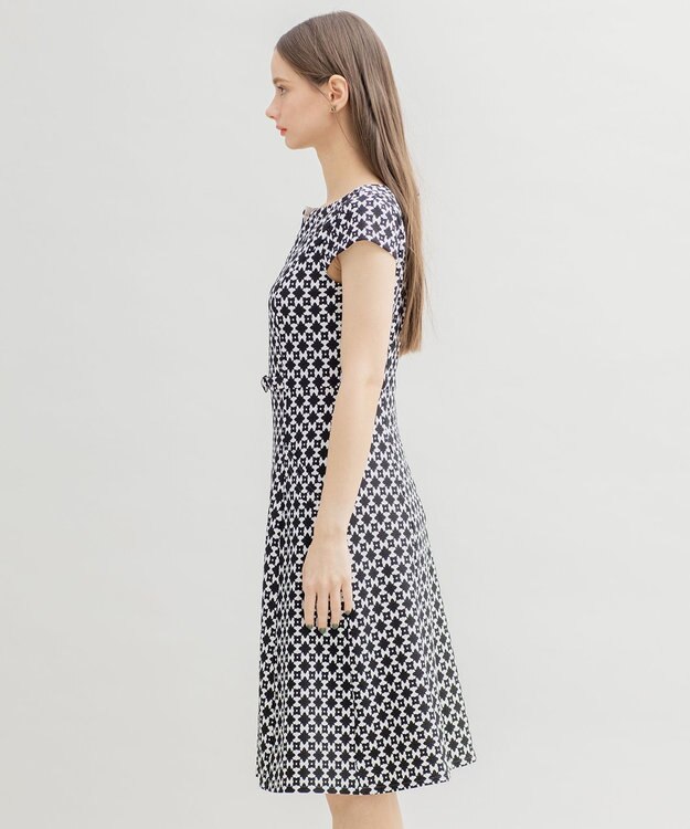 TOCCA 【洗える！】FOUR LEAVES ドレス ブラック系5