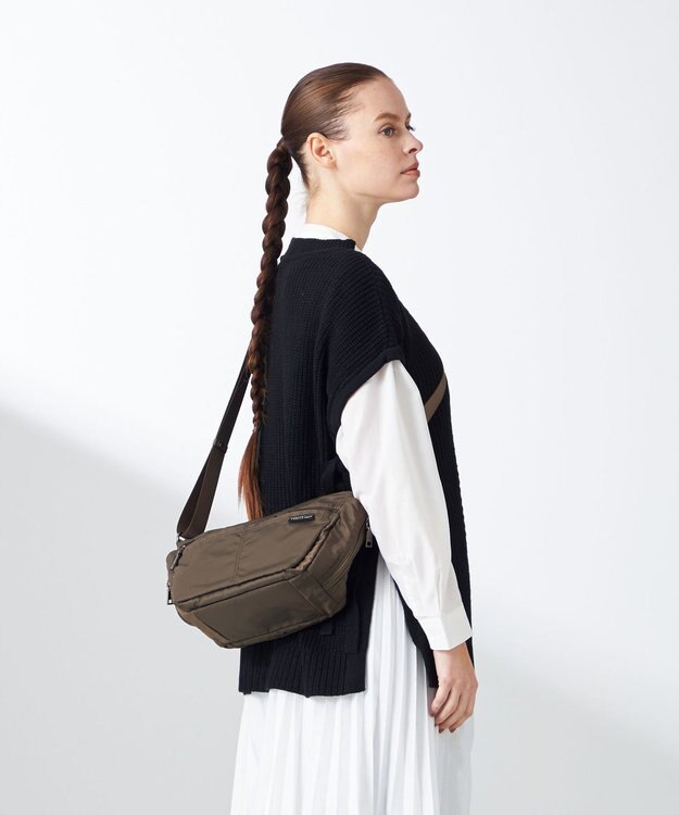 Y'SACCS 【Y’SACCS vous et】サイドジップミニショルダー カーキ