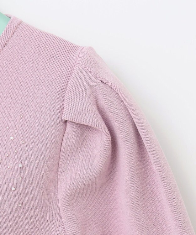 TOCCA 【洗える！】MINOSA KNIT カーディガン ラベンダー系