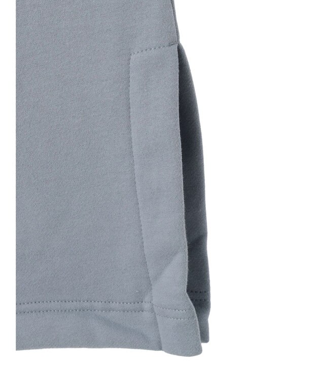 Green Parks Ｂｒｕｓｈｅｄ　裏起毛ワンピース Sax