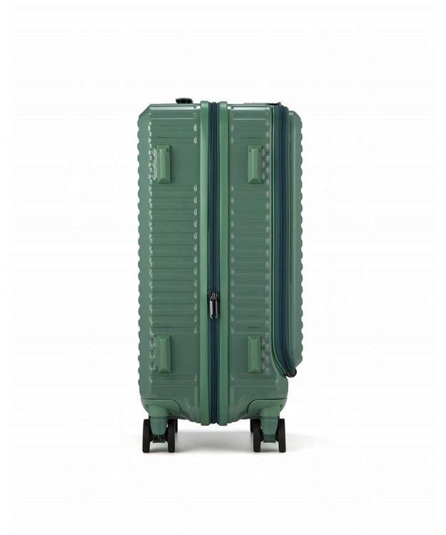 ACE BAGS & LUGGAGE EDGELINK クルーズボックス グリント スーツケース 32/39L 機内持込 フロントオープン 09145 エッジリンク グリーン