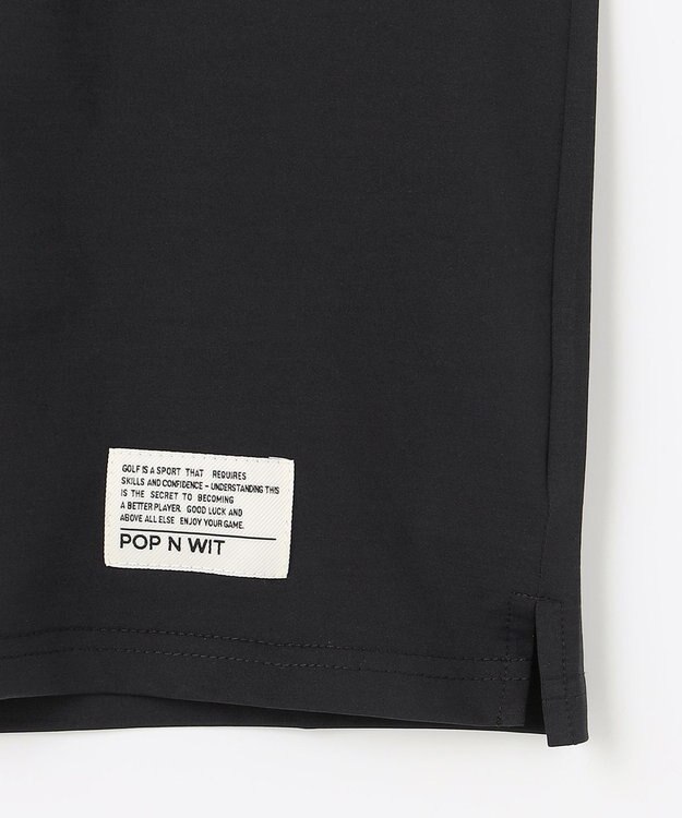 PW CIRCULUS 【WOMEN】アニマルグラフィックモックネック  ゴルフウェア レディース ブラック系