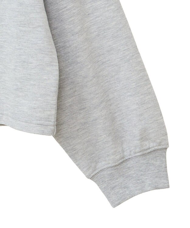 Green Parks ＡＮＧＥＬ　ＢＬＵＥ長袖ロゴ刺繍プルオーバー Gray