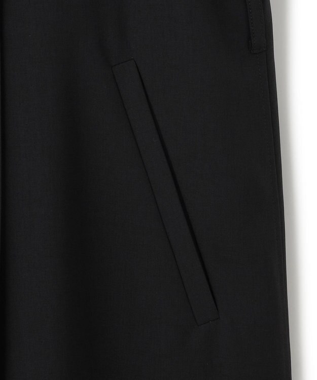 23区 【CLASSY. 10月号掲載/洗える】ドレープ ジレ ブラック系