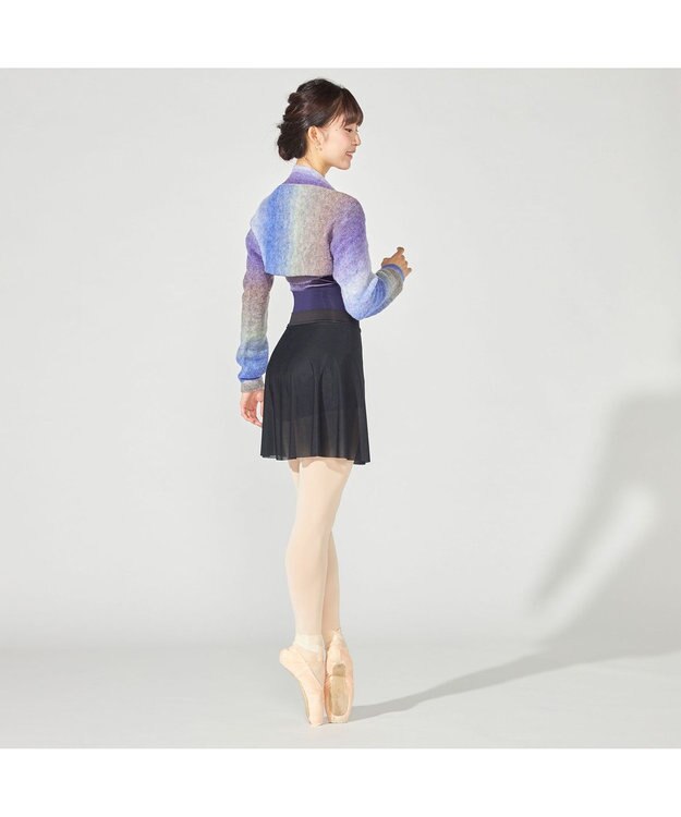 Chacott ショートスパッツ付スカート ブラック