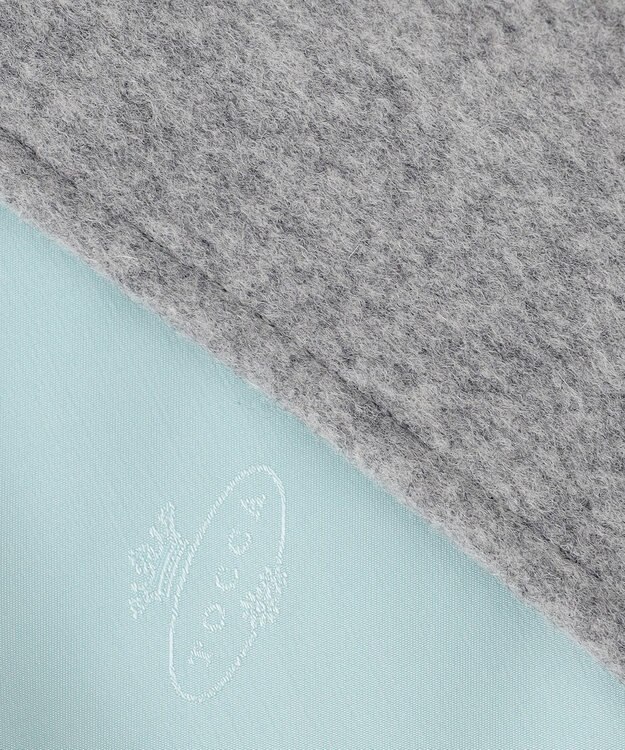 TOCCA LOOFAH ショールカラーウールコート グレー系