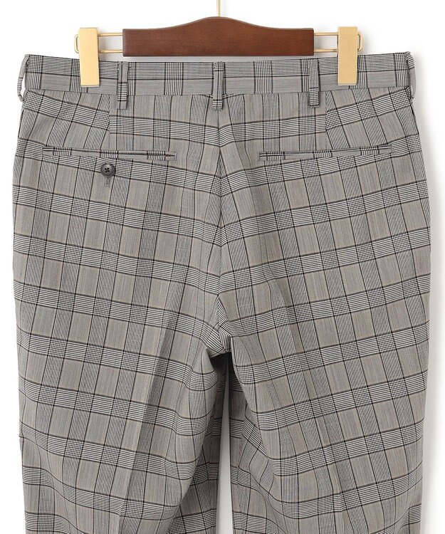 J.PRESS MEN 【PEPPIN MERINO COMFORT】グレナカートチェック スラックス ブラック系4