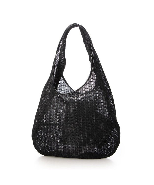 UNBILLION カカトゥ kakatoo / レースメッシュショルダーバッグ ブラック