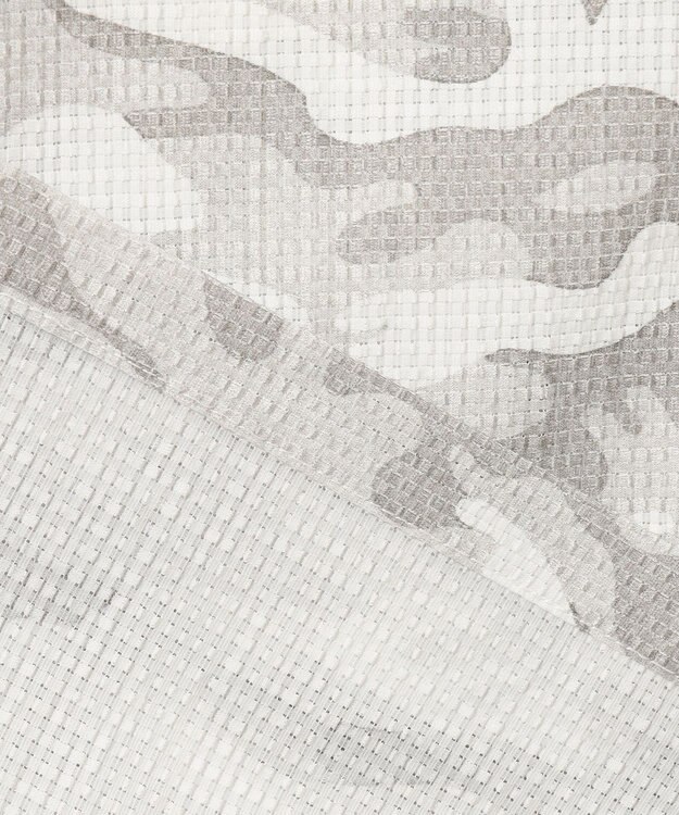 JOSEPH ABBOUD MOUNTAIN 【軽量/ストレッチ】メッシュサッカーカモ アウトドア シャツ アイボリー系6