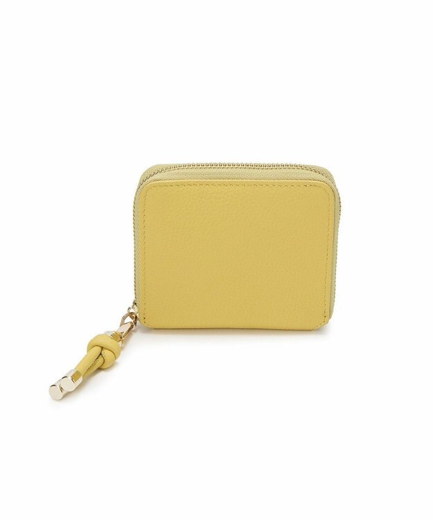 TOPKAPI 【新色追加】【TREASURE TOPKAPI】シュリンクレザー 二つ折り 財布 イエロー