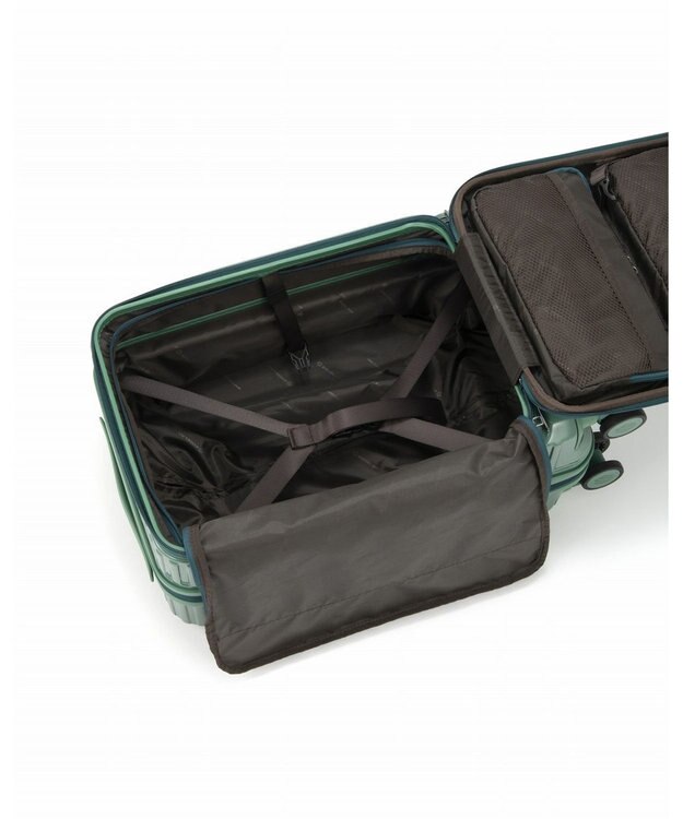 ACE BAGS & LUGGAGE EDGELINK クルーズボックス グリント スーツケース 32/39L 機内持込 フロントオープン 09145 エッジリンク グリーン