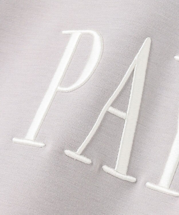 ANY ダンボールエンブロイダリープルオーバー ライトグレー