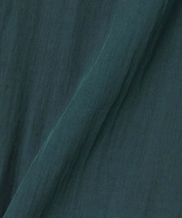 J.PRESS YORK STREET 【WOMEN】ワッシャーリラックス ワイドパンツ ダークグリーン系