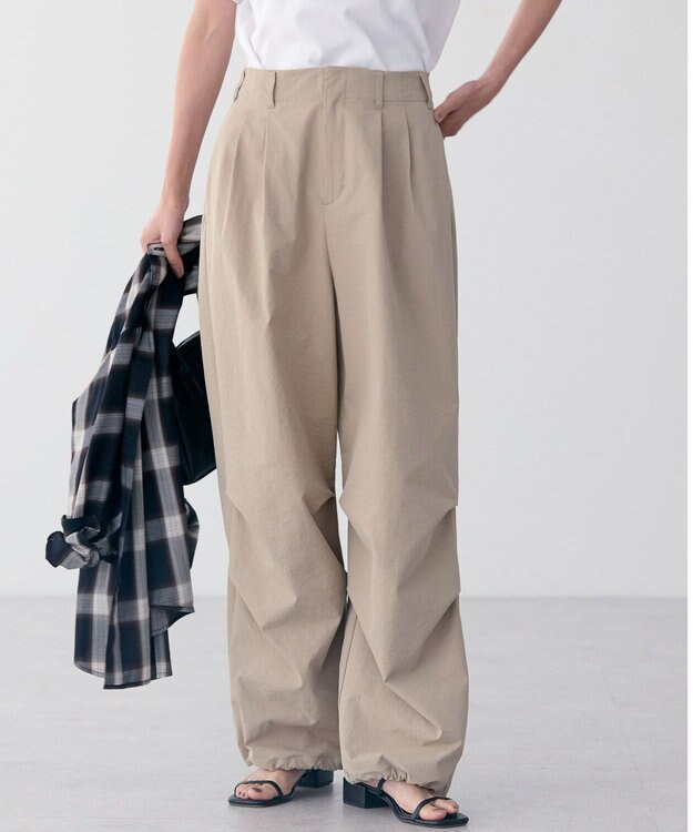 AMERICAN HOLIC パラシュートパンツ Beige