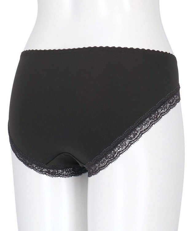 WACOAL ショーツ 【SUHADA ONE】 BXB411とペア はきこみ丈あさめ やわらかく伸びる(バック) レディース PXB111 /ワコール ブラック