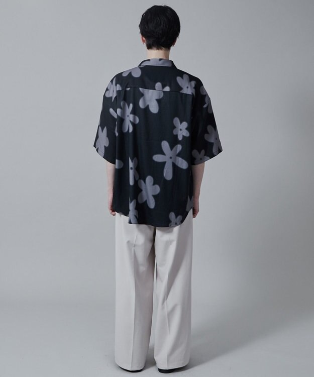 WEGO アムンゼンパターンBIGシャツ（S） 柄1