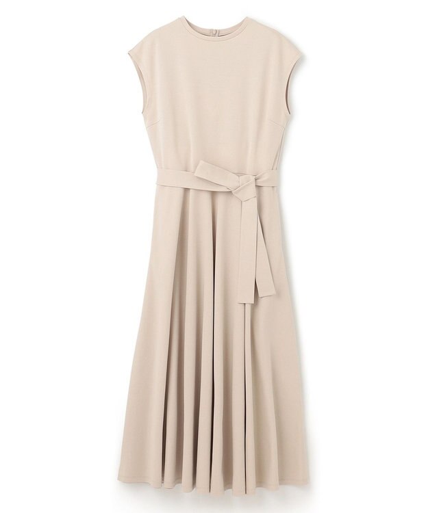 uncrave 【UVケア・接触冷感】ダブルフェイスジャージーワンピース（uncrave STANDARD） ベージュ