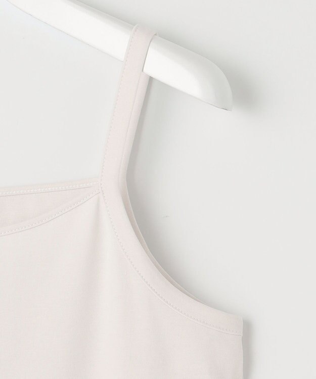 23区 S 【洗える】ヘルシーインナー キャミソール ライトグレー系