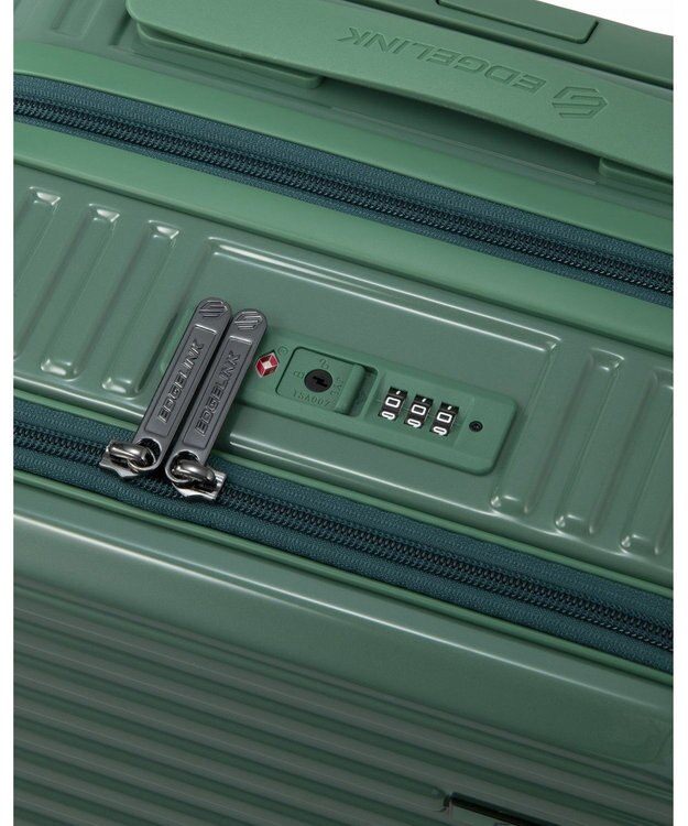 ACE BAGS & LUGGAGE EDGELINK クルーズボックス グリント スーツケース 32/39L 機内持込 フロントオープン 09145 エッジリンク グリーン