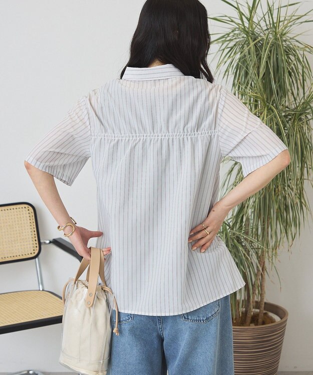 AMERICAN HOLIC シャーリング半袖シャツ Light Gray