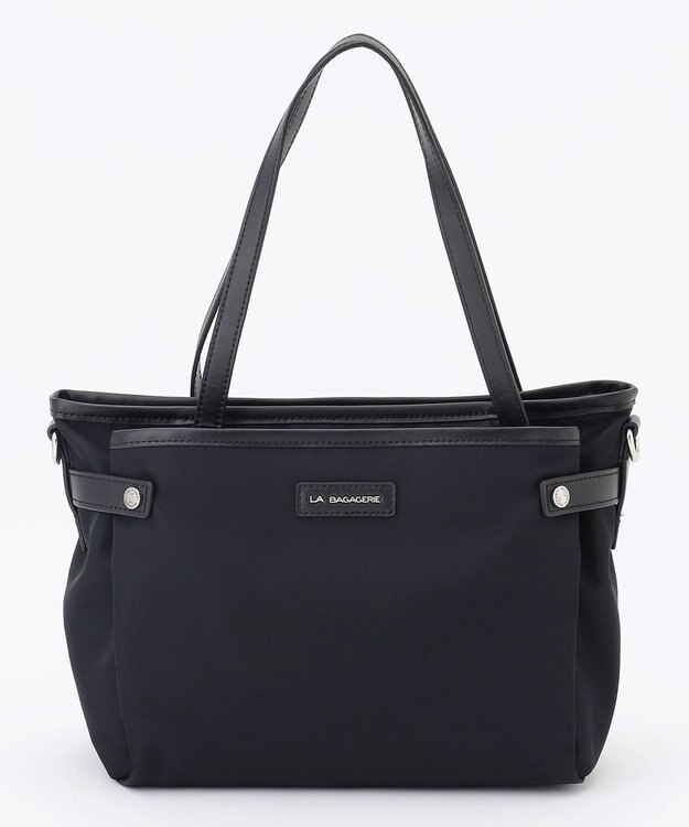 LA BAGAGERIE 【撥水ナイロン】ベーシック2WAYミニトート ブラック