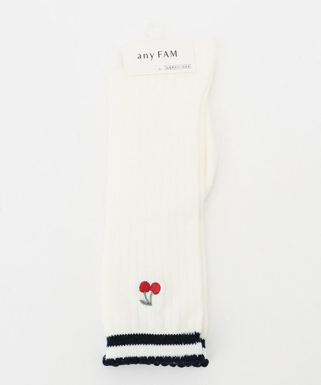 ANY KIDS ハイソックス（スクール） ホワイト系