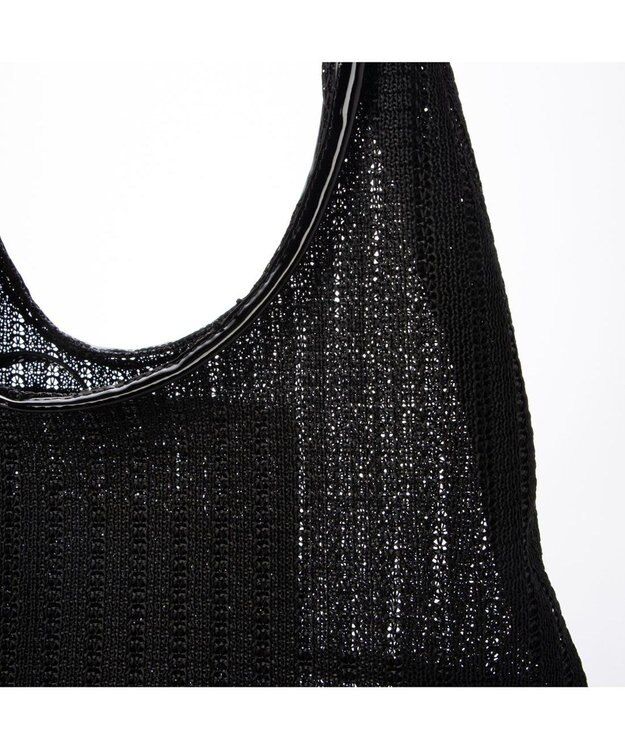 UNBILLION カカトゥ kakatoo / レースメッシュショルダーバッグ ブラック