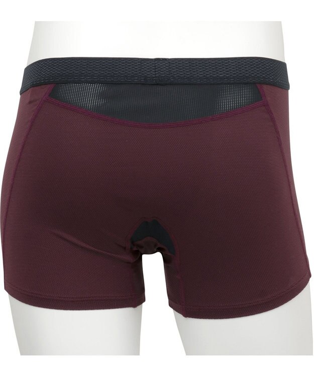 WACOAL MEN ボクサーパンツ　【narifuri × WACOAL MEN】　ムレ軽減設計　前閉じ　/ワコールメン　WT3800 ワイン