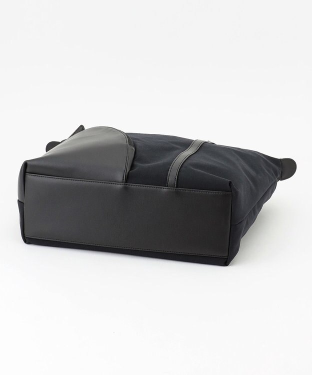 Y'SACCS コットンライクナイロントート Mサイズ ブラック