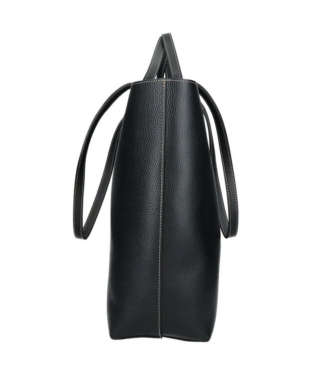 INTER-CHAUSSURES 【ANDREA CARDONE】シュリンクレザートート ブラック