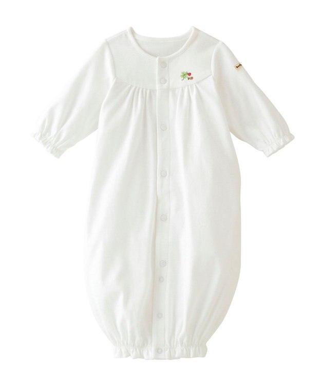 MIKI HOUSE HOT BISCUITS 出産準備セット 通年用(無地) 白