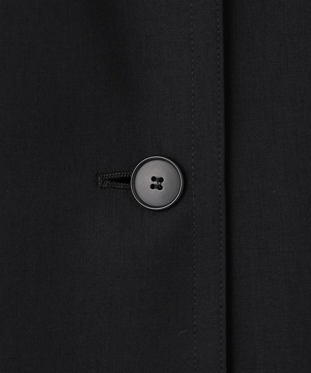 23区 【CLASSY. 10月号掲載/洗える】ドレープ ジレ ブラック系