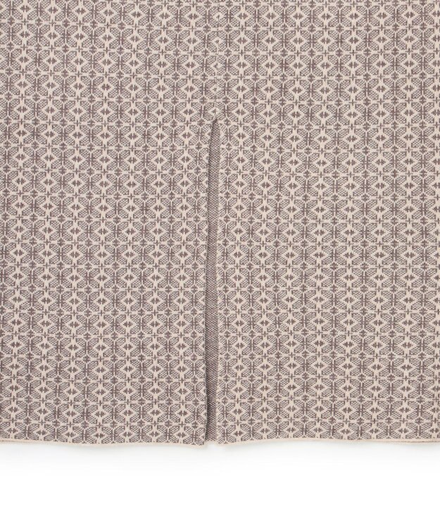 J.PRESS YORK STREET 【WOMEN】ANTI PILLING  JACQUARD スカート ブラウン系5