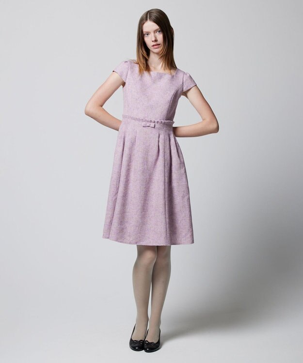 TOCCA 【洗える！】PINK BASKET ドレス ライラック系