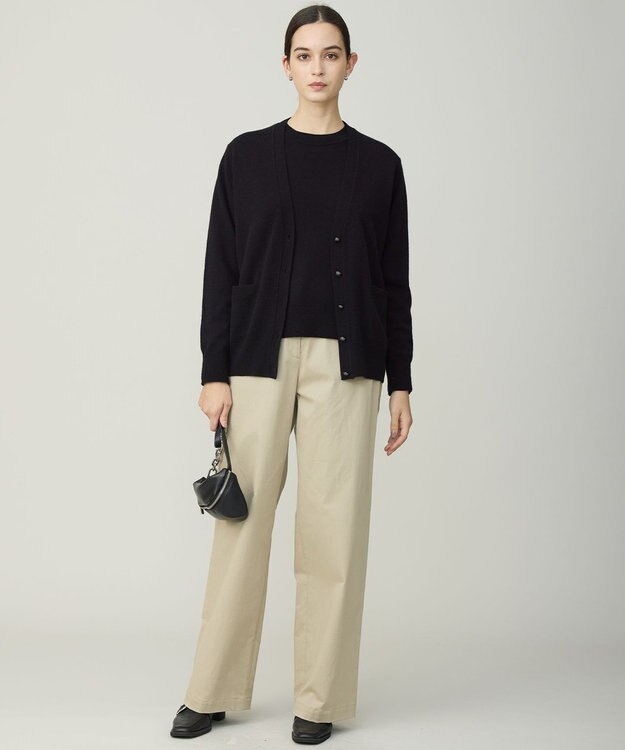 ICB オーガニックコットンツイル カーブパンツ クレイカーキ