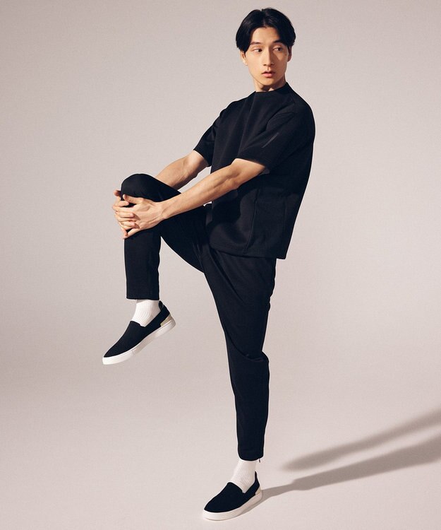 UNFILO 【ユニセックス】コンビジョグパンツ ブラック系