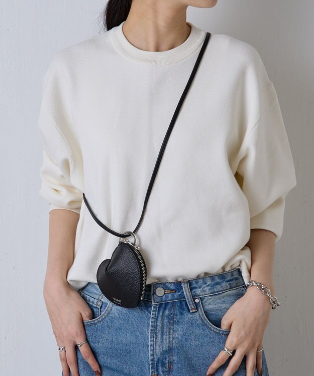 russet 《WEB限定》ハートチャーム(CE-1473-WEB) Black