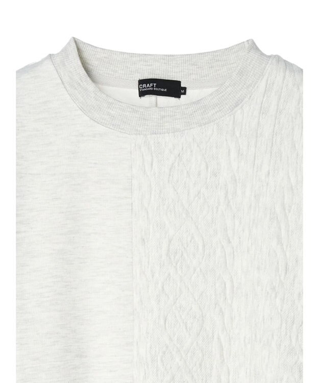 CRAFT STANDARD BOUTIQUE ＪＱカット切り替えプルオーバー2 Oatmeal