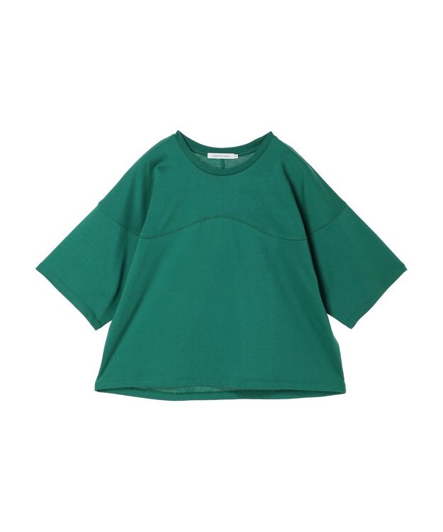 AMERICAN HOLIC ラウンド切り替えカットプルオーバー Green