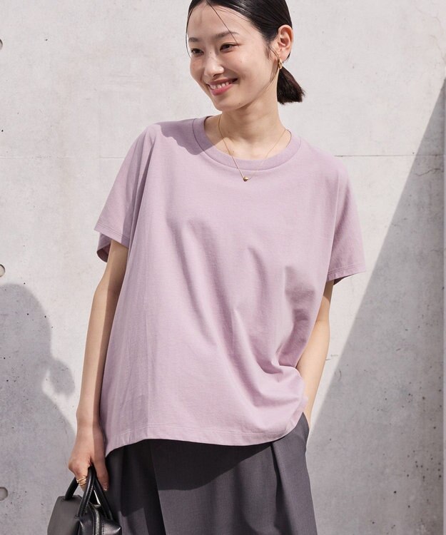 AMERICAN HOLIC フレンチスリーブ後切替プルオーバー Lavender