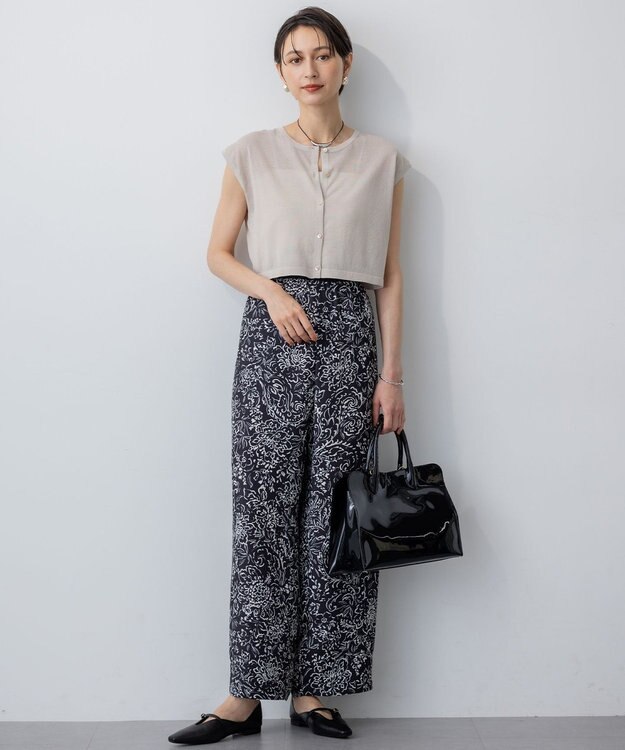 23区 メタルバートップ ネックレス シルバー系