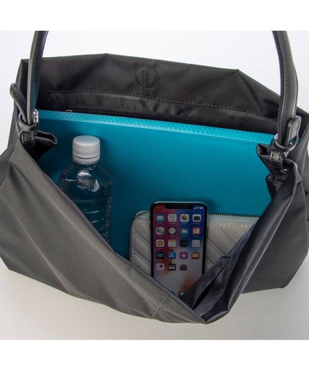 UNBILLION カシュカシュ cachechche / ナイロンベーシック2wayビッグショルダー ブラック